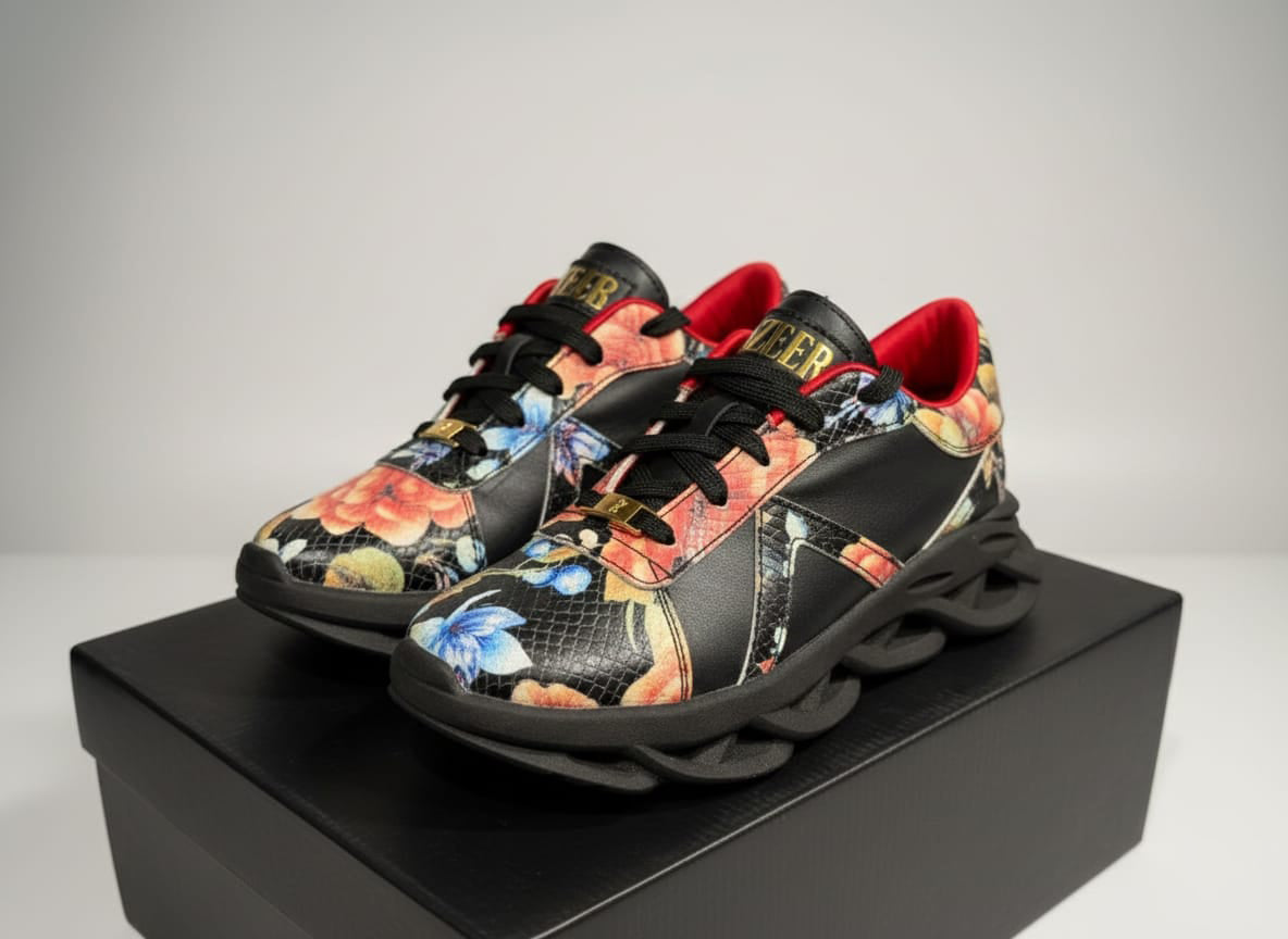 Bezer Olympus Floral Black